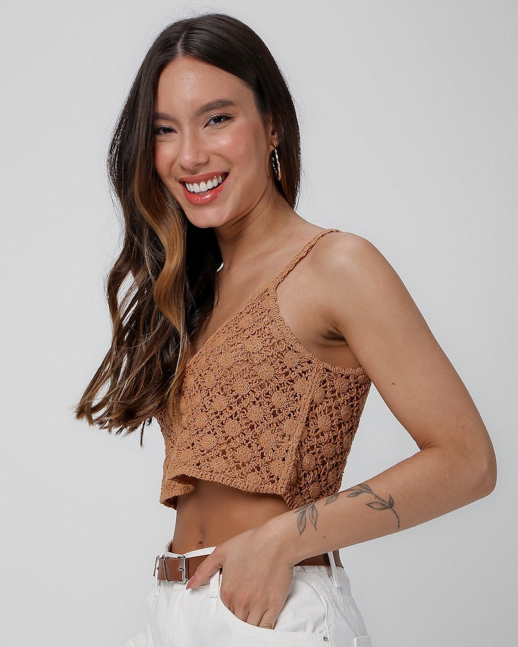 As Melhores Lojas Online para Comprar Cropped de Crochê Exclusivo