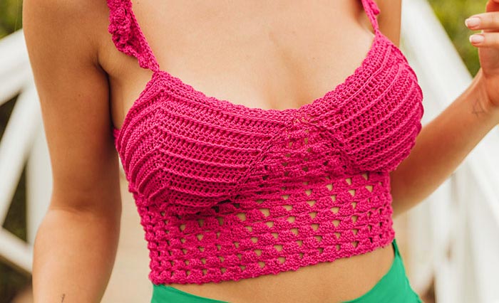 Guia Completo: Cropped de Crochê com Gráfico para Iniciantes