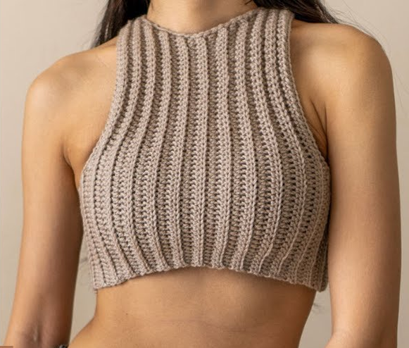 Desvende os Segredos do Cropped de Crochê com Bojo e Ponto V