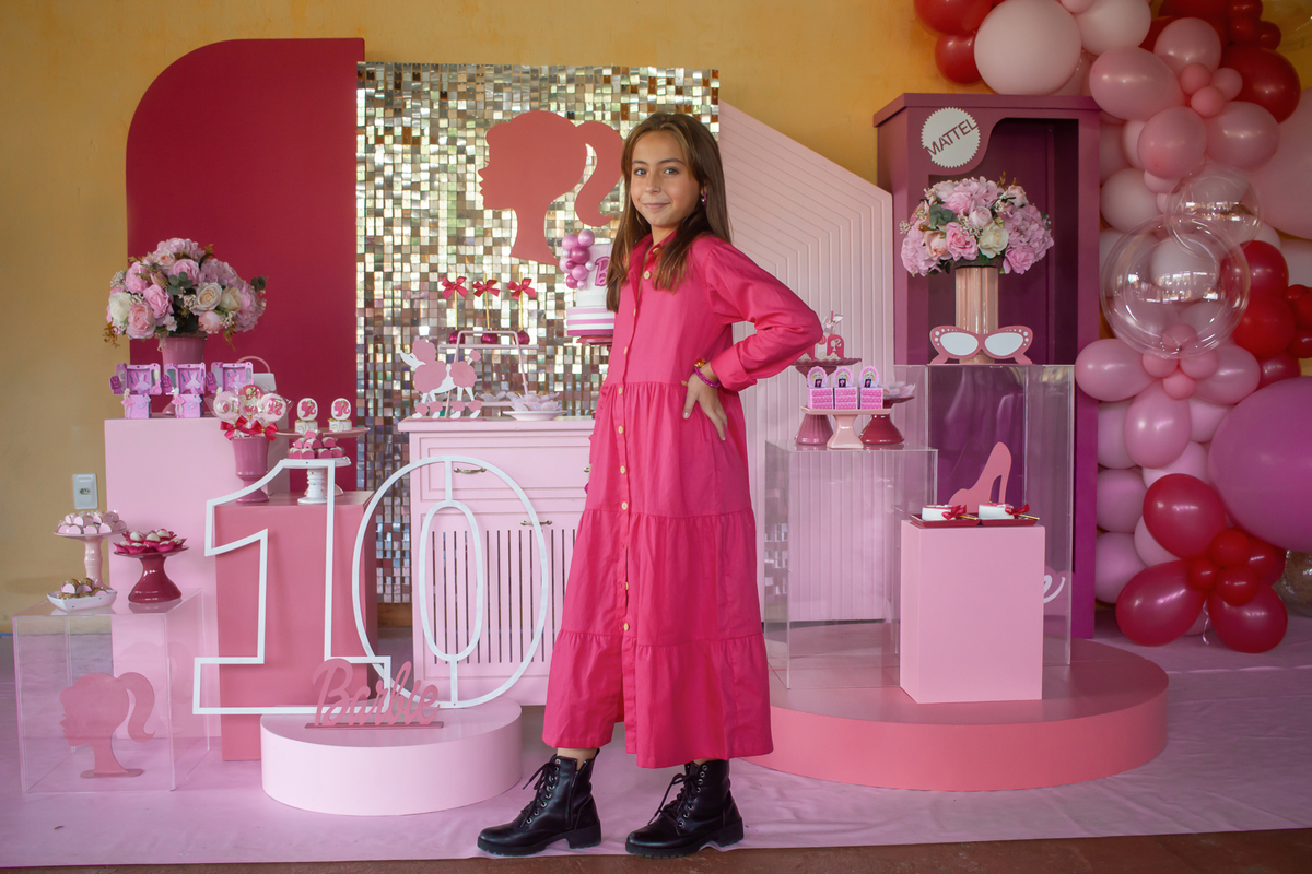 decoração 10 anos simples e bonita