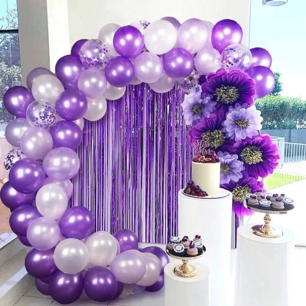 A combinação ideal de cores: roxo e prata para uma festa de 15 anos sofisticada