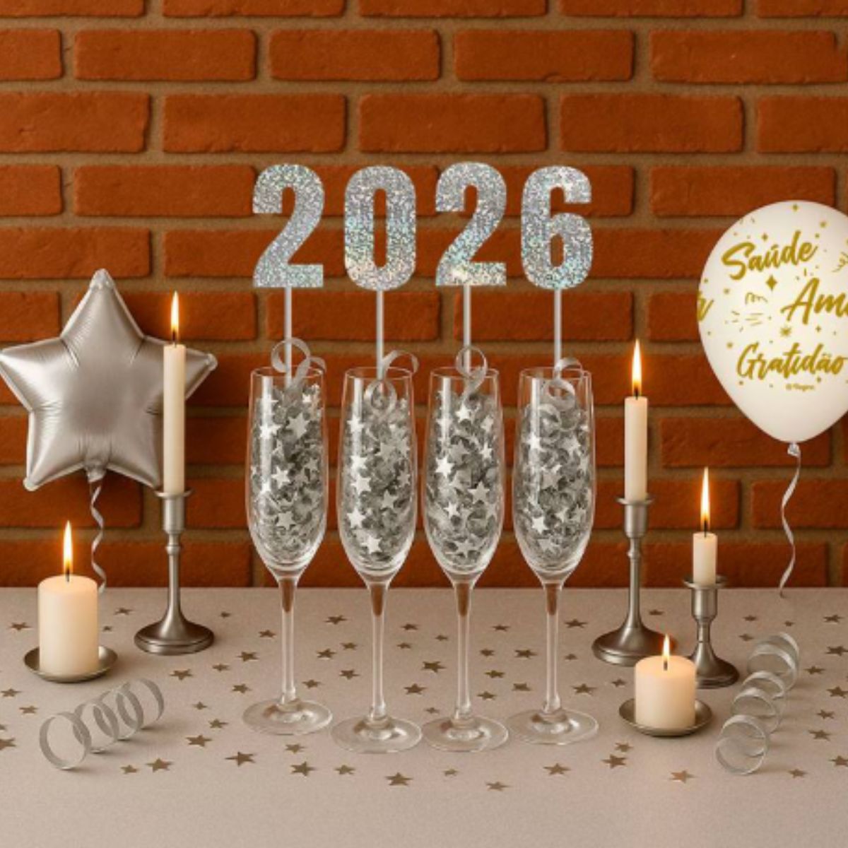 decoração réveillon 2026 x 2025 tendências