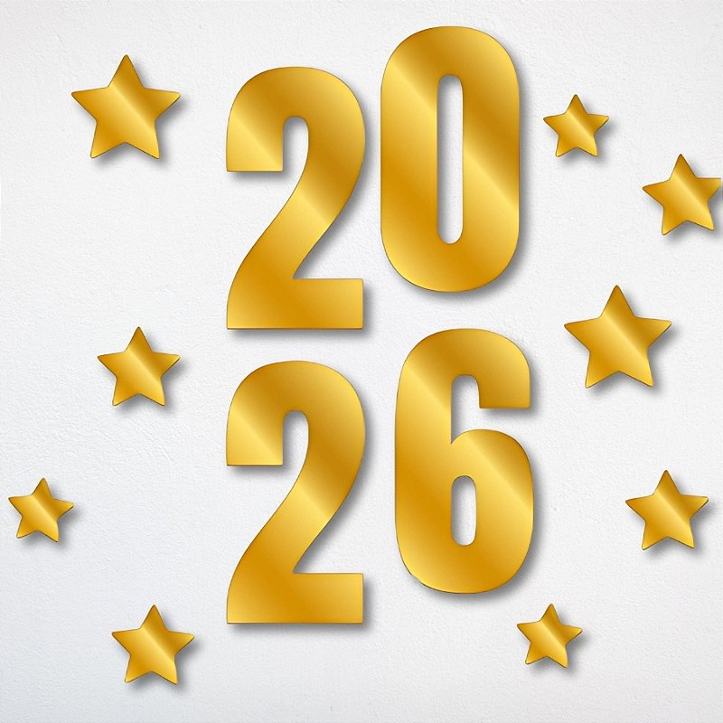 decoração réveillon 2026 barata e elegante