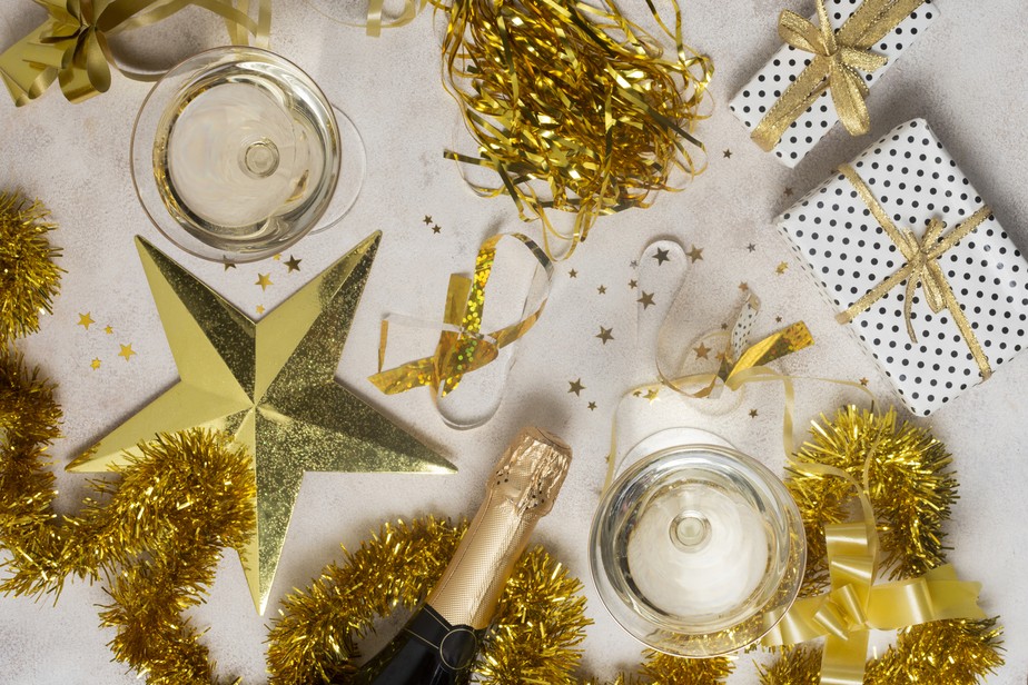 decoração 2026 réveillon