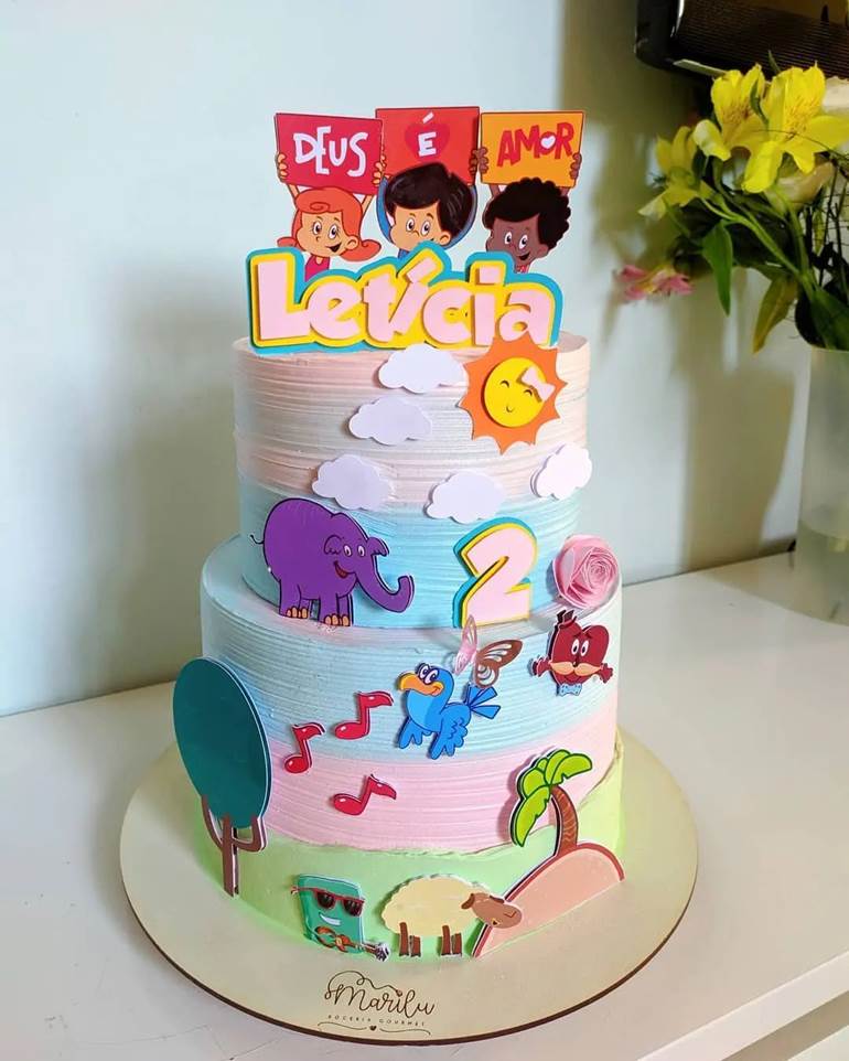 decoração 3 palavrinhas menina barata