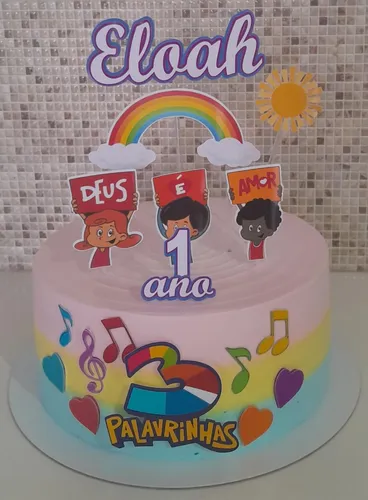 decoração 3 palavrinhas menina barata