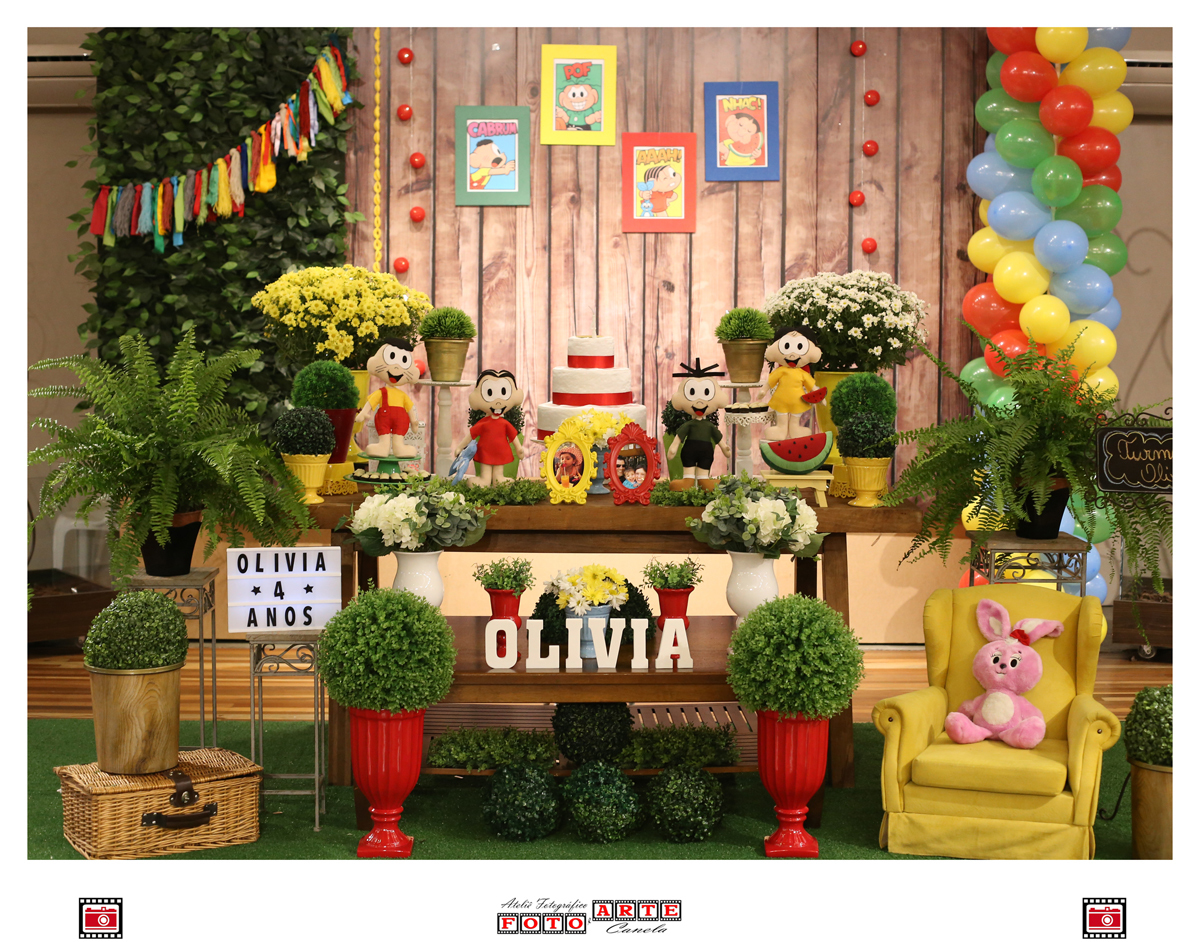 decoração 4 aninhos