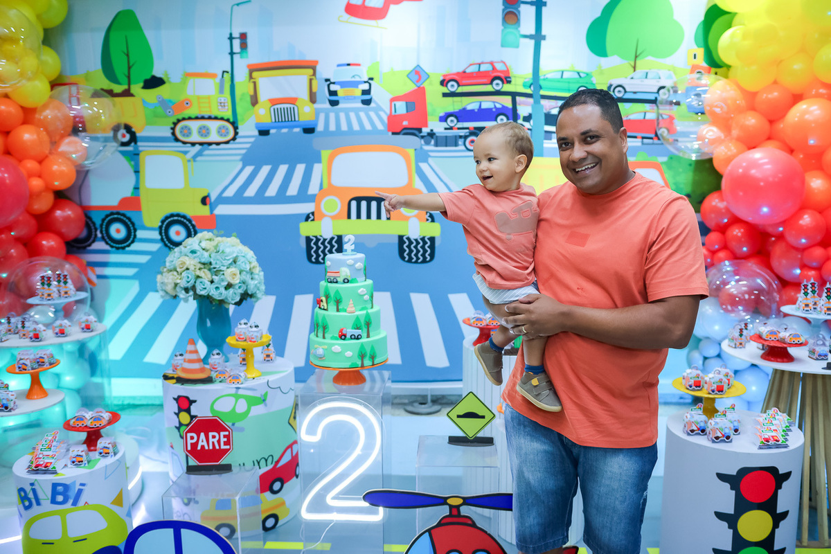 inspiração decoração aniversário 2 anos menino