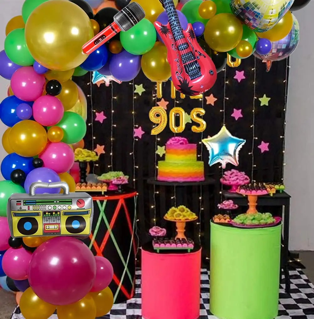 kit festa anos 90 personalizado