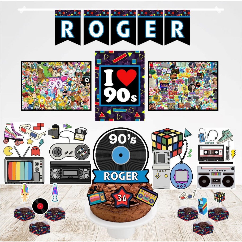 balões anos 90