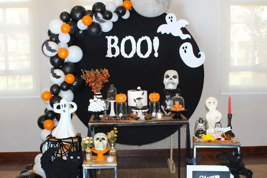 decoração halloween adulto