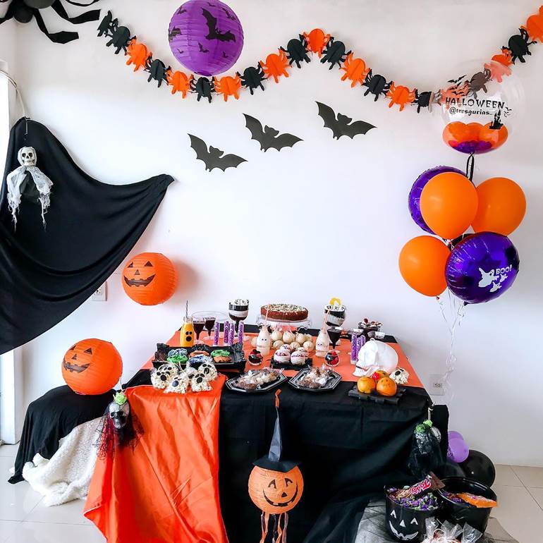 decoração halloween DIY