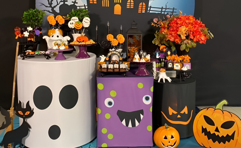 elementos decoração halloween