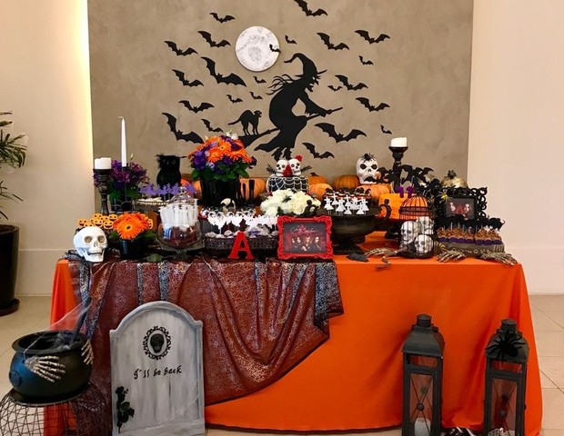 teias de aranha decoração halloween