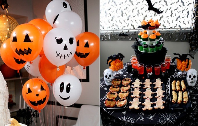 iluminação halloween