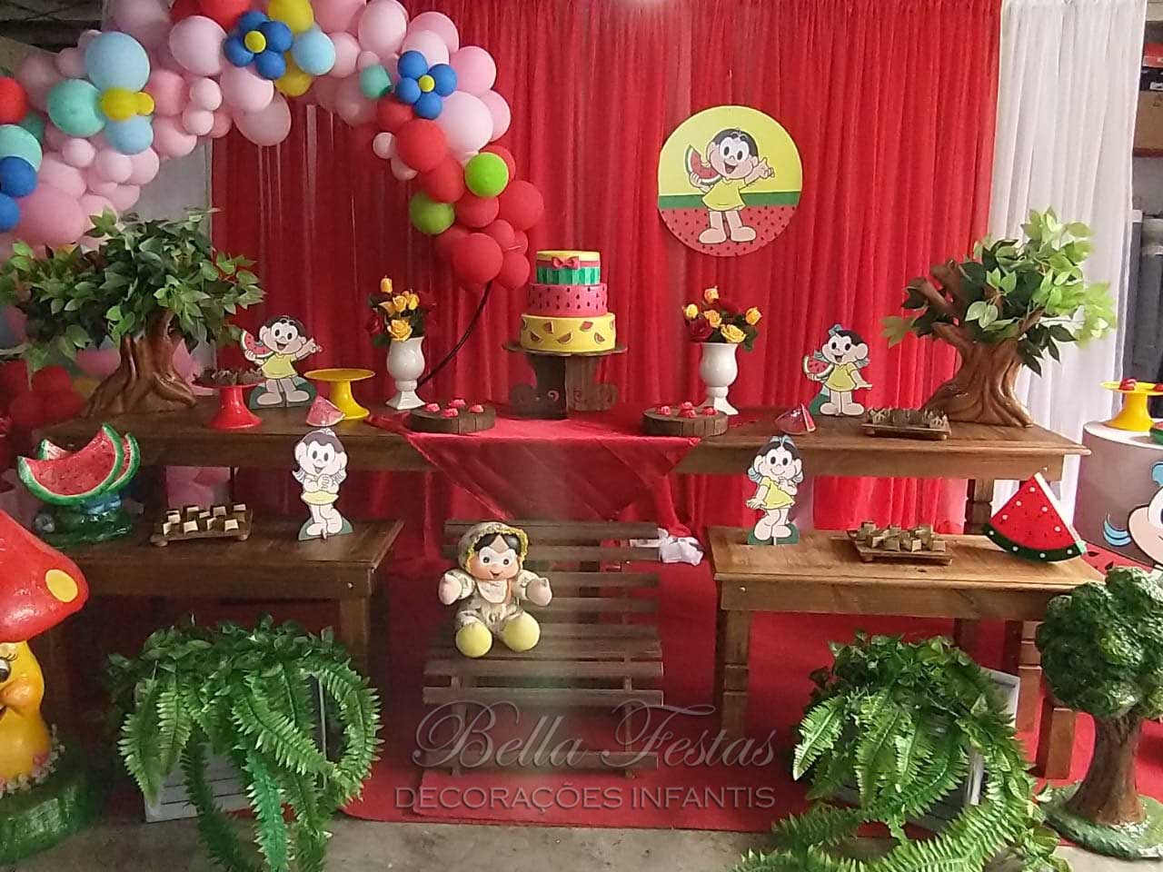 decoração aniversario magali tema melancia