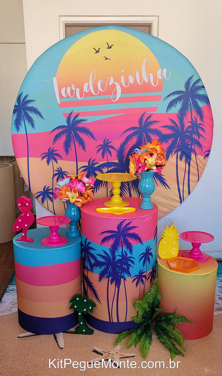 quanto custa decoração festa tardezinha