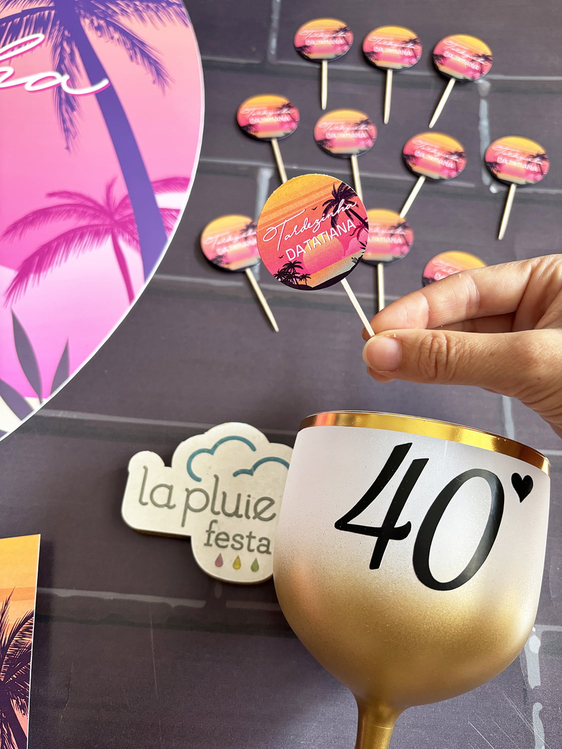 quanto custa decoração festa tardezinha