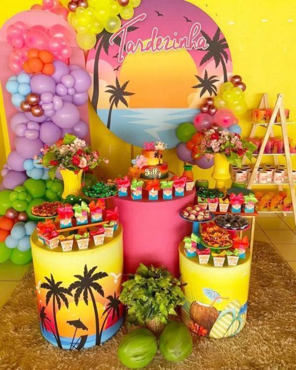 ideias decoração festa tardezinha simples