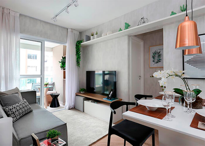 erros comuns decorar apartamento alugado