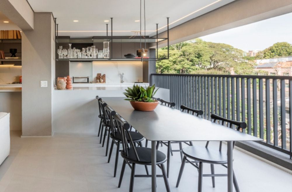 decoração área gourmet simples