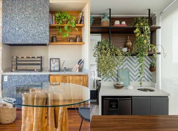 erros comuns ao decorar área gourmet simples