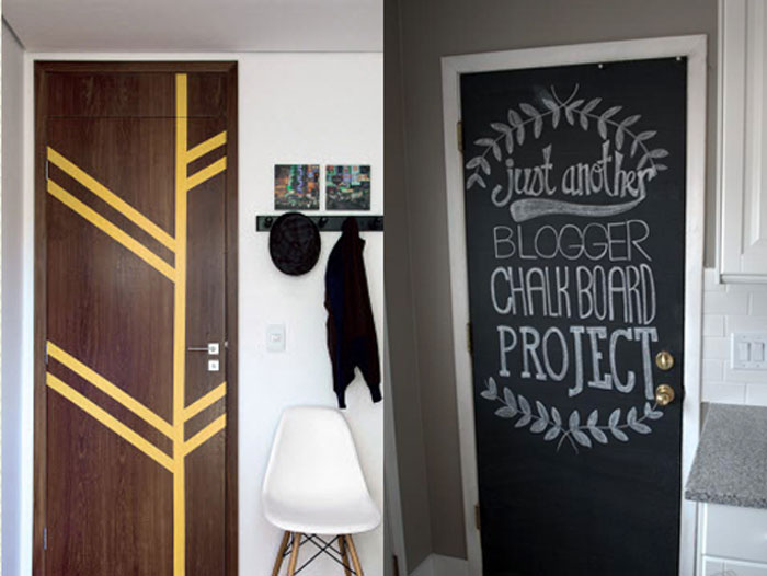 decoração atras da porta