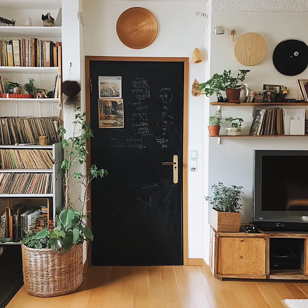 decoração atras da porta