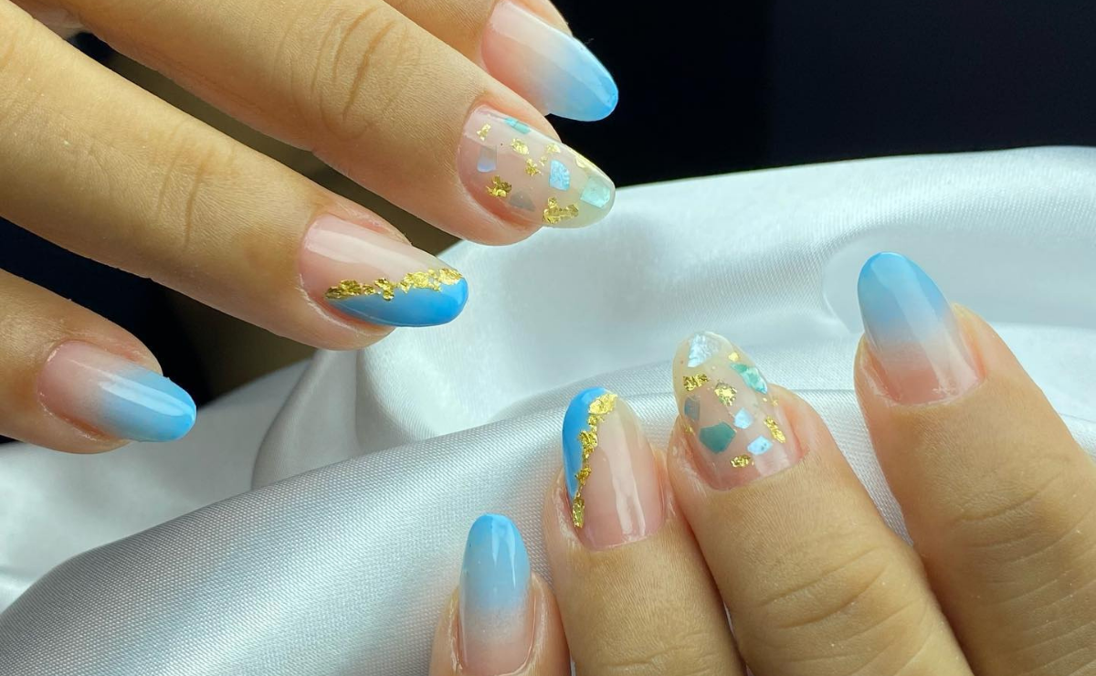 ideias de decoração banho de gel unhas