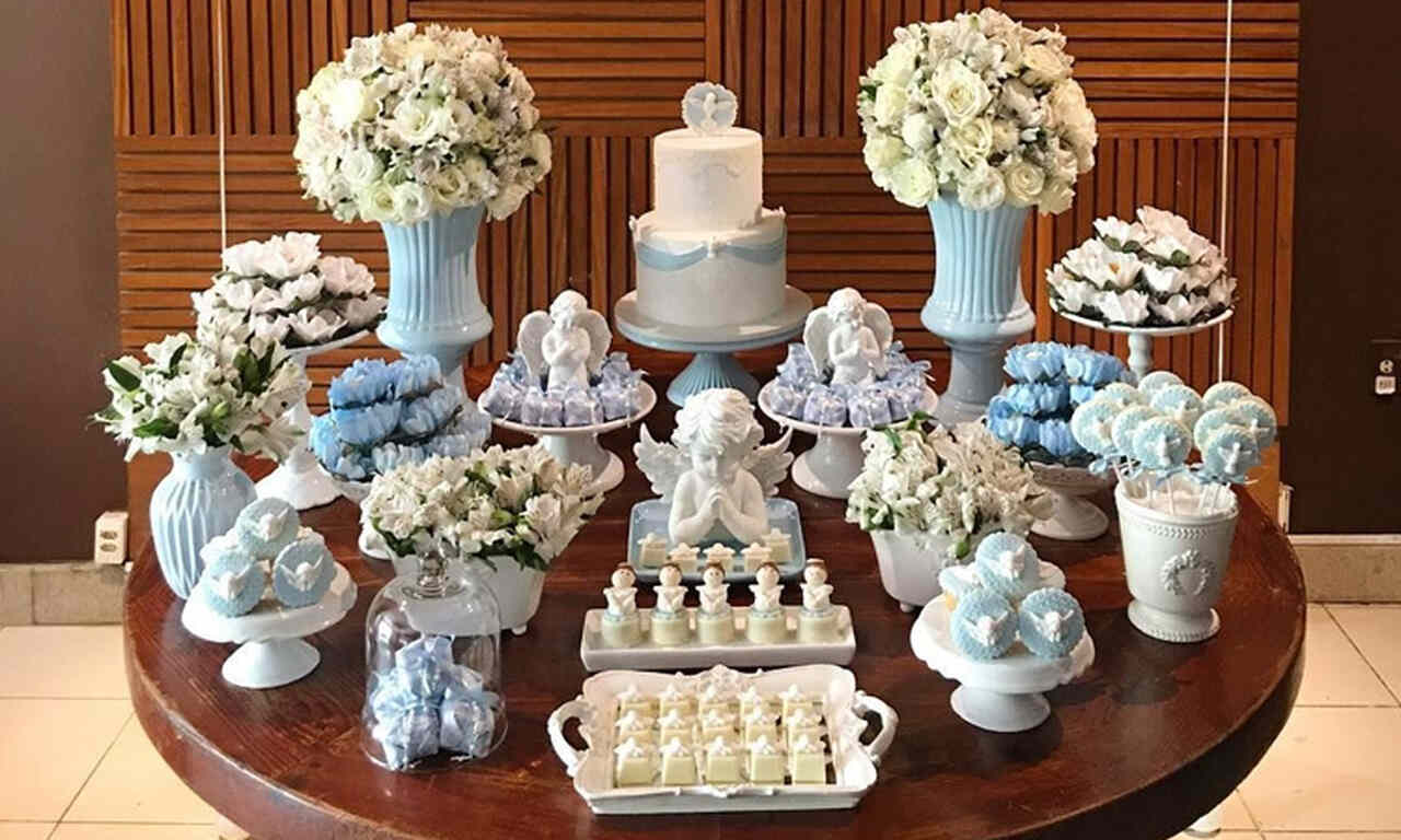 como economizar na decoração de batizado