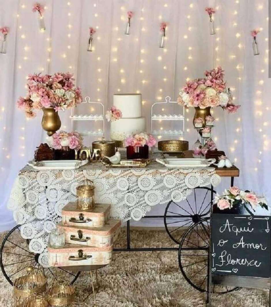 decoração bodas de cristal