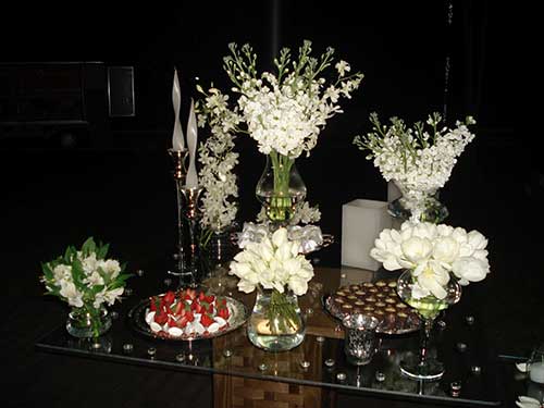 ideias criativas decoração bodas de cristal