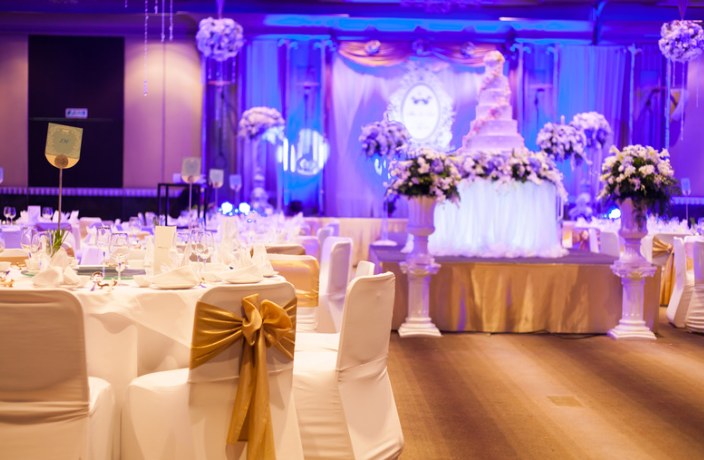 decoração bodas de cristal versus bodas de prata