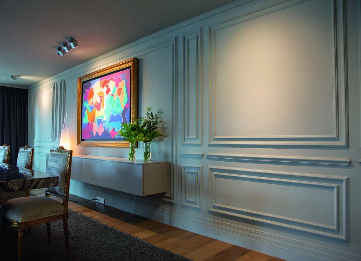 decoração boiserie