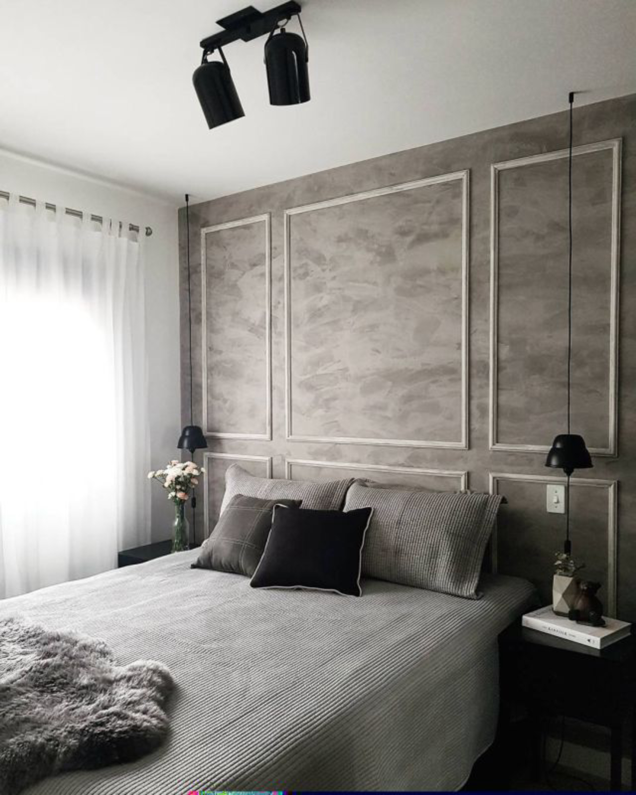 ideias de boiserie para sala de estar pequena