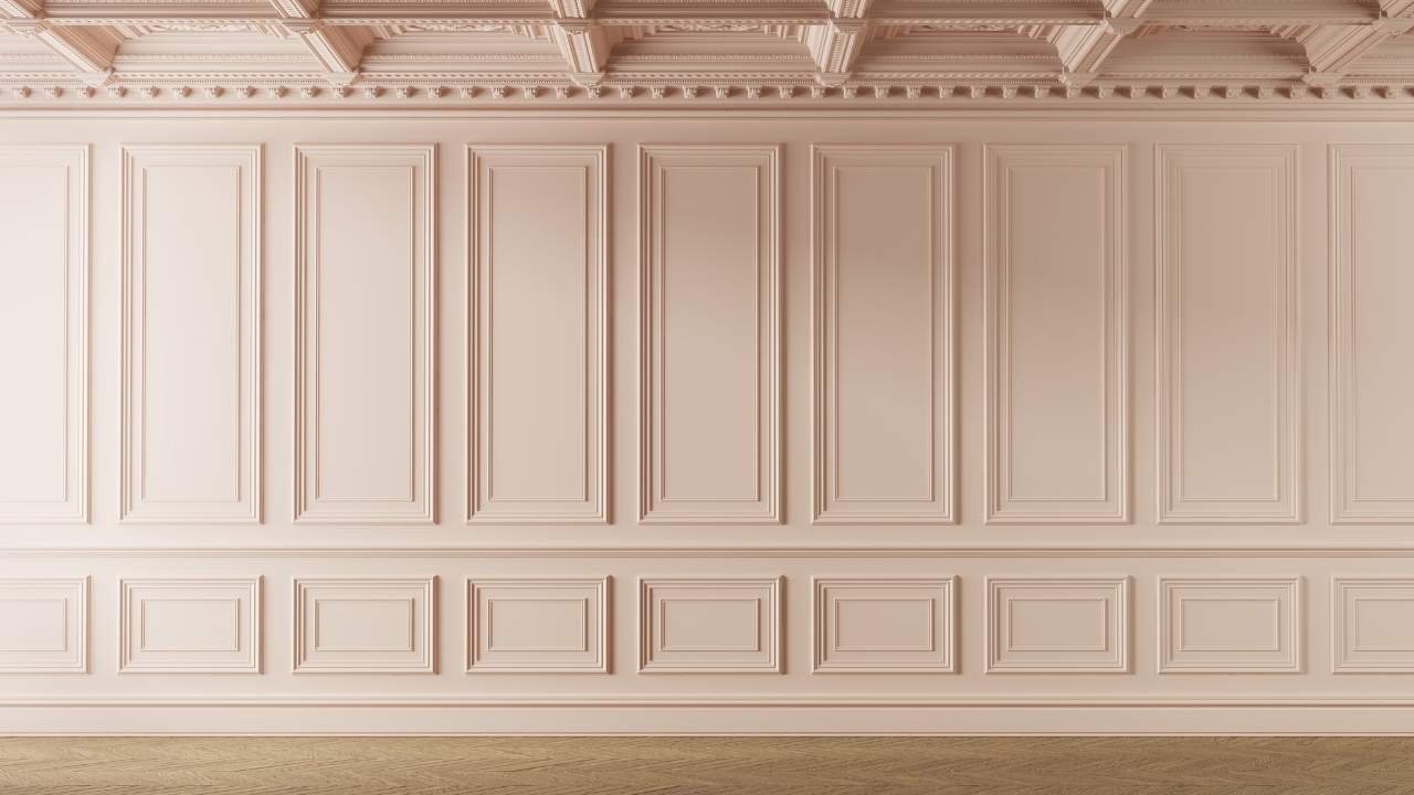 como aplicar boiserie autocolante em quarto de casal