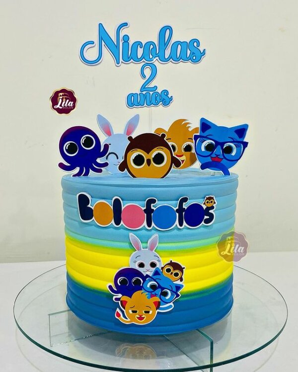 decoração bolo fofo menino