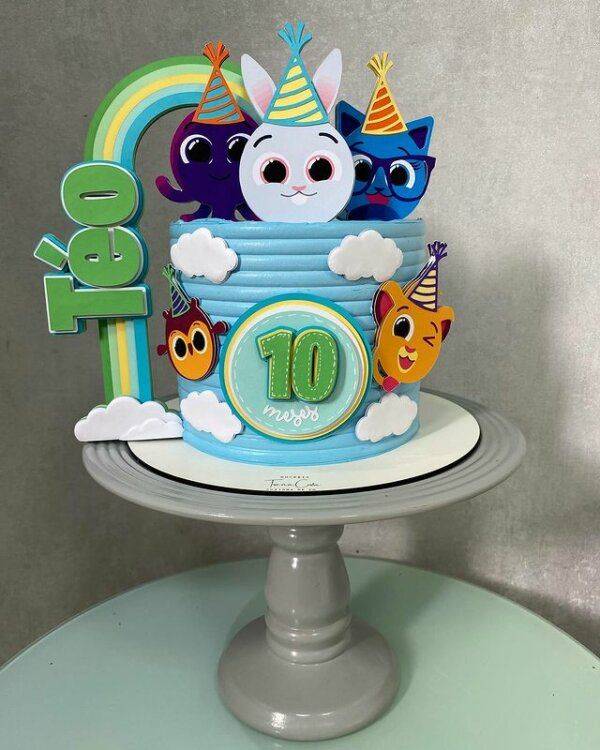 kit festa bolo fofo menino barato