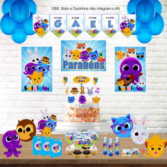 decoração bolo fofo menino