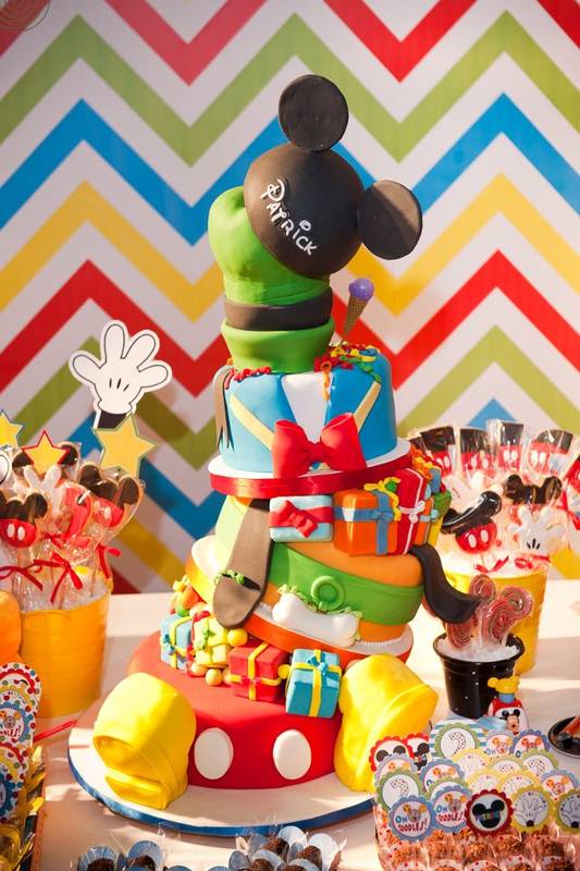 Decoração de bolo infantil tema ursinhos