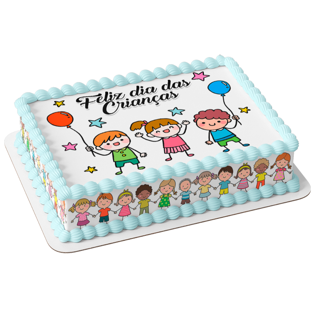 Decoração de bolo infantil tema dinossauros