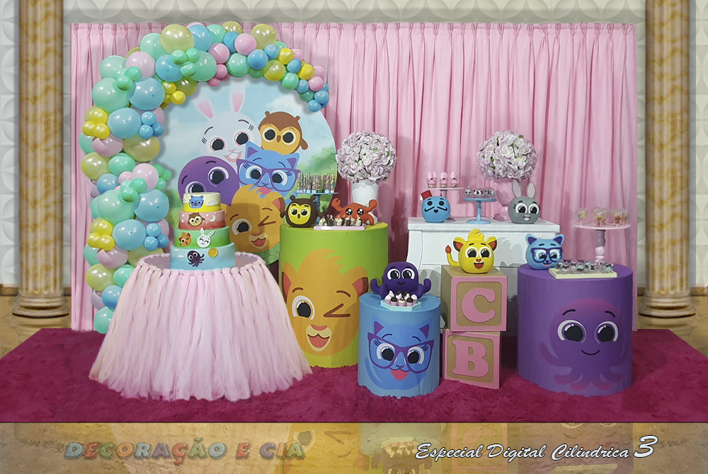 festa bolofofos em casa