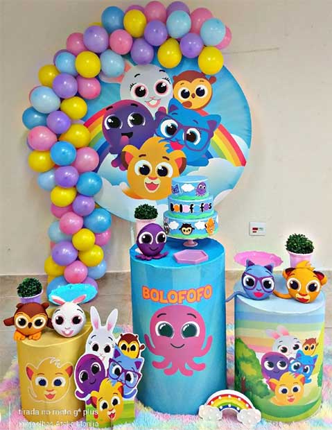 bolo bolofofos feminino