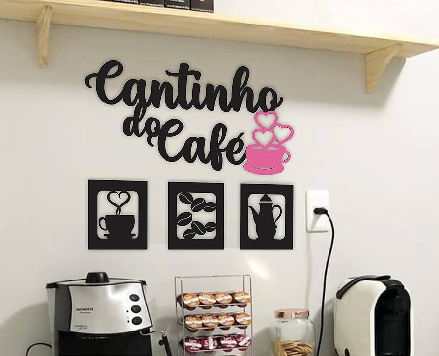 cantinho do café na cozinha
