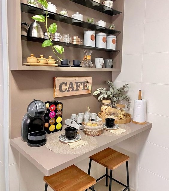 cantinho do café moderno