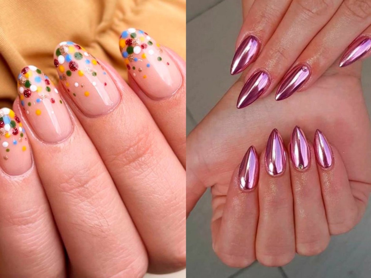 50 ideias unhas carnaval 2026 brilho neon
