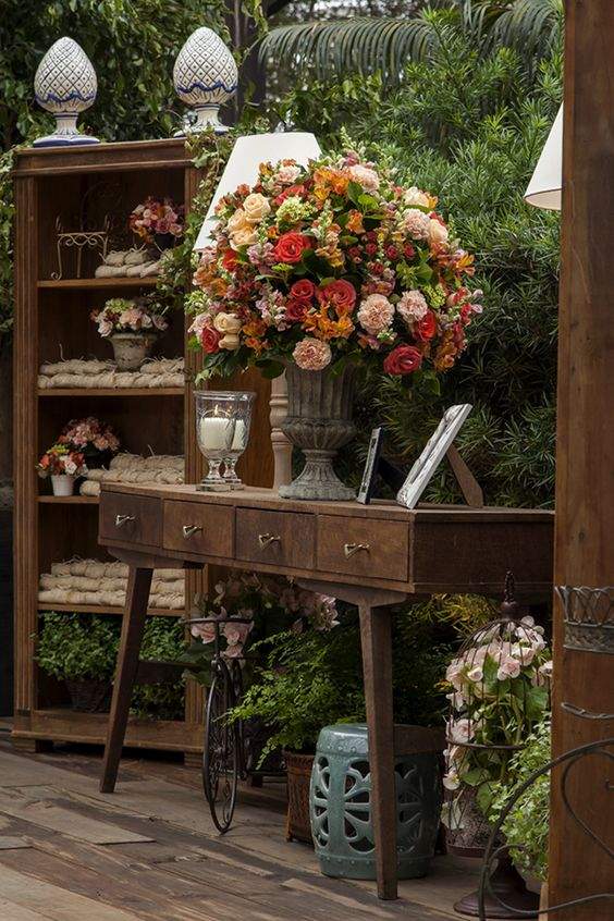 custo decoração casamento rústico chique barato