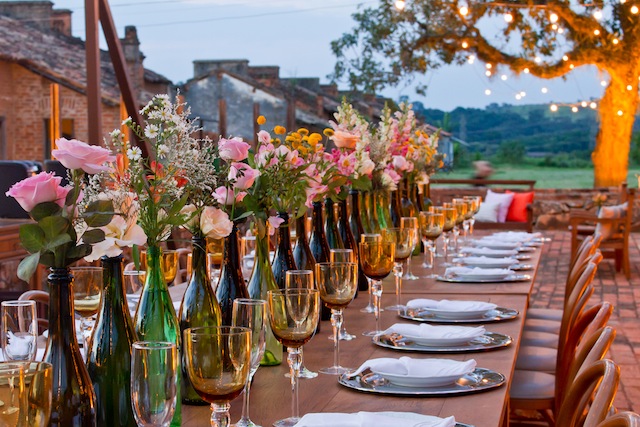 decoração casamento rústico chique