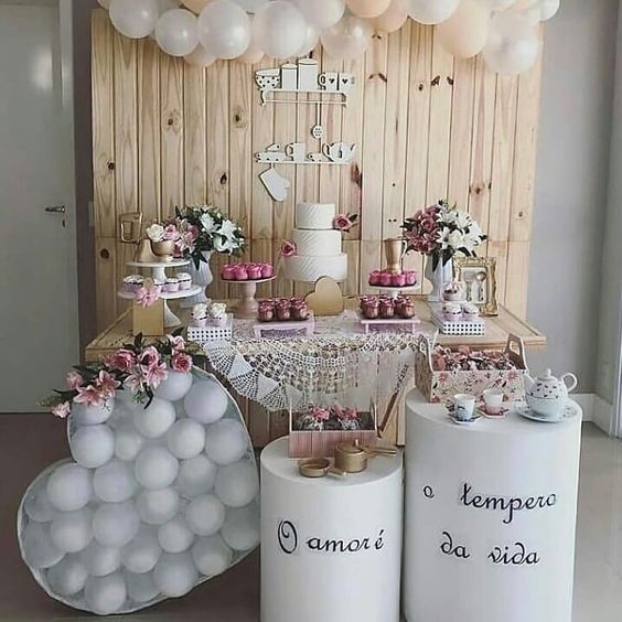 decoração cha casa nova barata e criativa