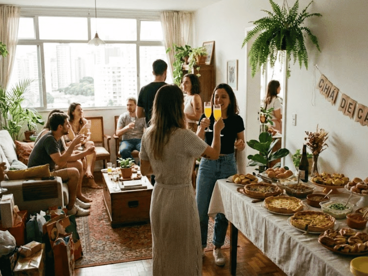 decoração cha casa nova barata e criativa